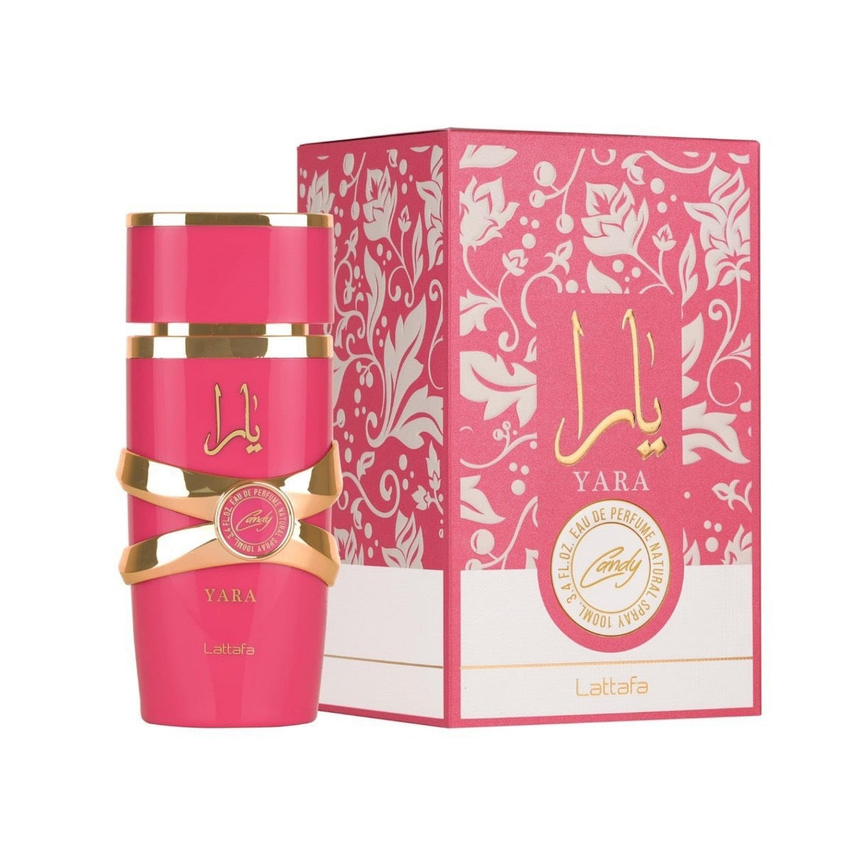 Lattafa Yara 100 ml – Eau de Parfum oriental gourmand femme Rose & Rouge – Meilleure Offre